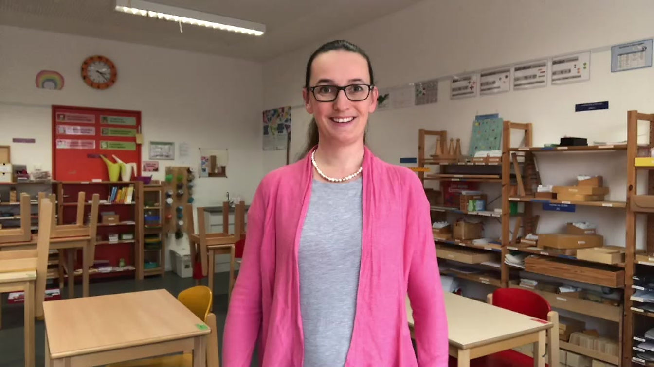 Katrin Saffrin Primarschullehrerin und Montessori-Pädagogin